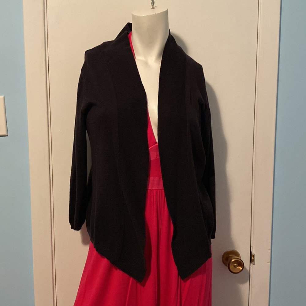 Black Waterfall Sweater from Boutique Jacob
